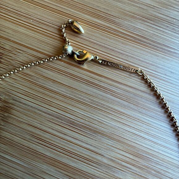 Kendra Scott Sydney Pendant Layering Necklace Vintage Gold - Picture 6 of 7